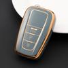 Toyota Crown Corolla Camry Sedan Gold TPU Soft Key Cover for Women