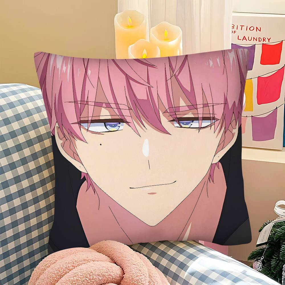

чехол для подушки TTamon Kun Аниме Модный Квадратный Чехол для Подушки Спальня Диван Гостиная Ins Декор Отдых 40x40 cm