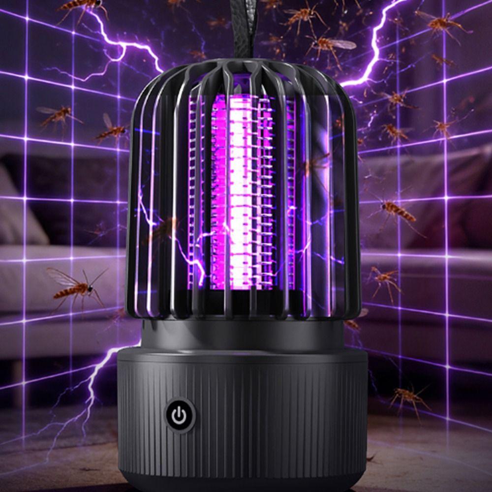 2 in 1 Bug Zapper Portable Electric Shock Mosquito Killer Electric Mosquito Lamp Outdoor