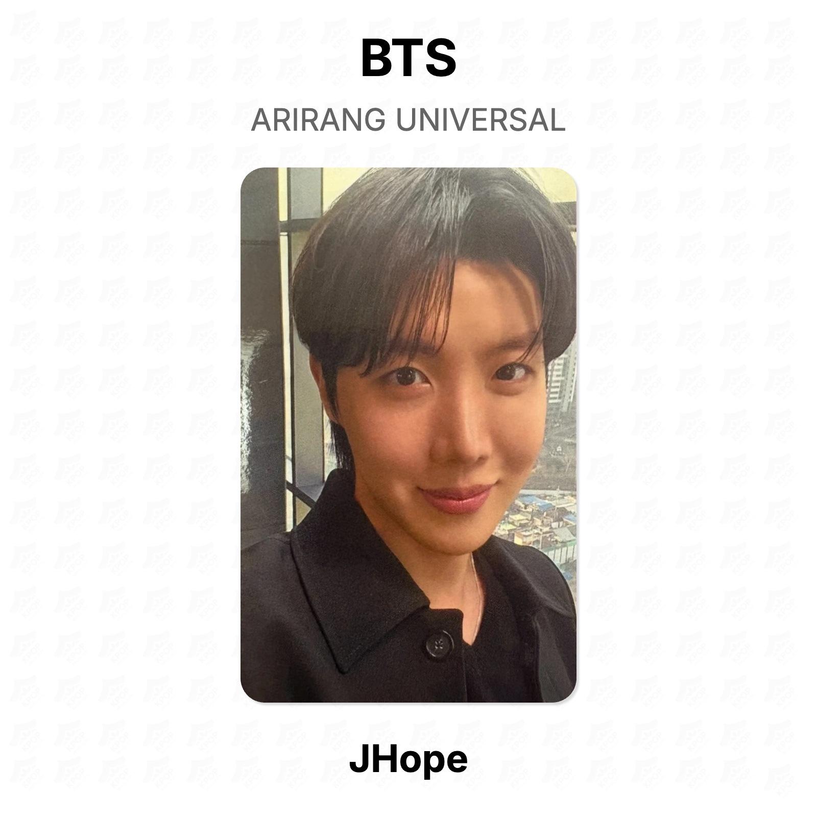 BTS ARIRANG UNIVERSAL Official Photocard J-Hope