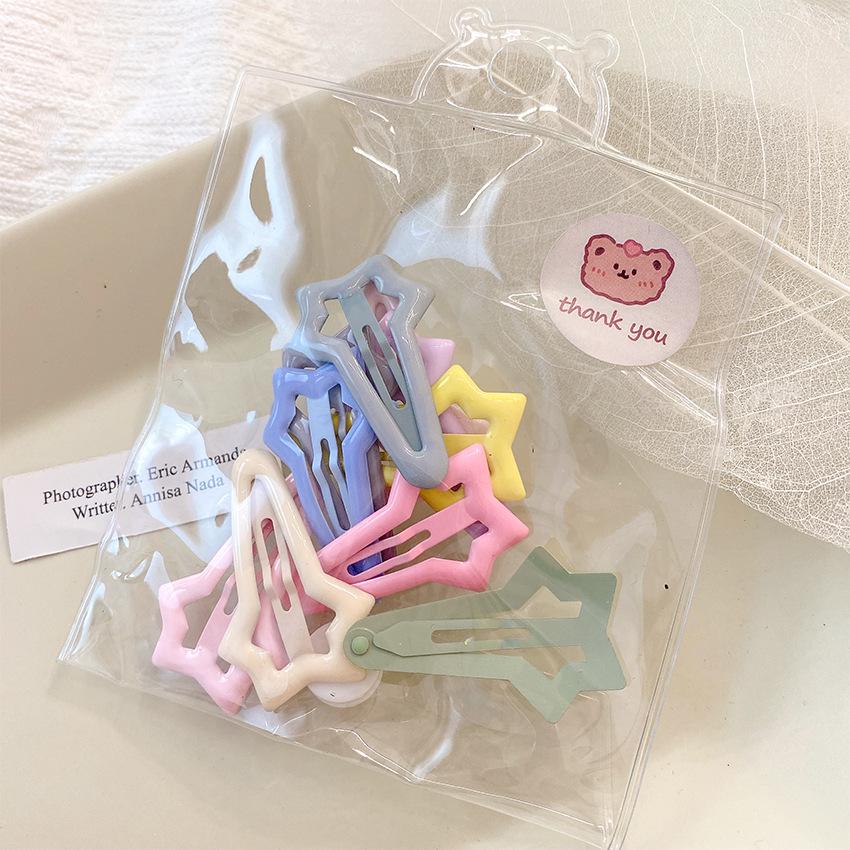 

Girls Candy Color Luminous BB Hair Clip & Hairpin Accessory Set