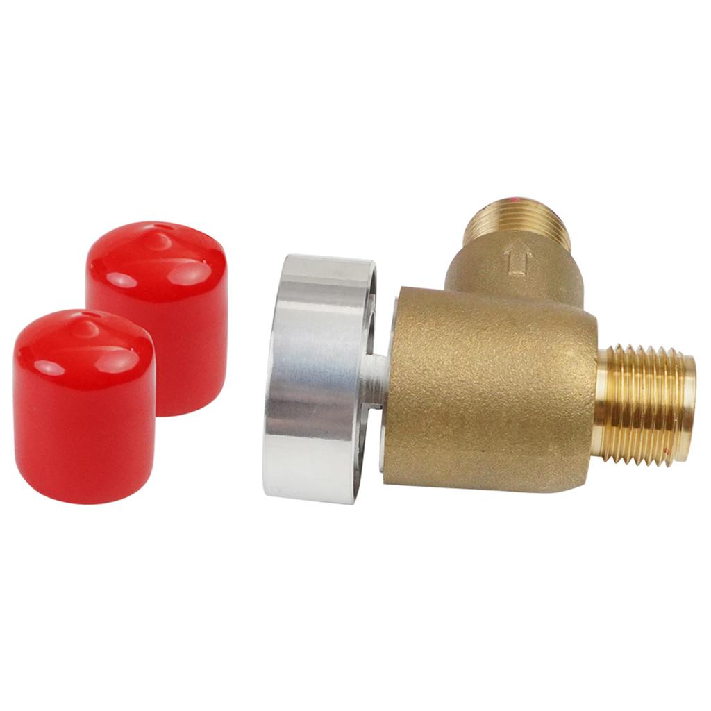 Brass Check Valve for Water System, with 1/2 NPT Male Thrd, for Motorhome, Travel Trailer, Motorhome