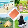 1/2Pcs Foam Seat Mat with Storage Bag Folding Seat Cushion Waterproof Lightweight Outdoor Hiking Camping Sitting Pad Stadium Mat