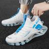 Spring New Men's Shoes Casual Sports Shoes Men's Blade Running Shoes Flying Mesh Big Mens Shoes