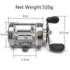 All Metal Super Strong Drum Trolling Fishing Reel High Quality Saltwater Double Brake Drum Wheel Casting Coil Max Drag 20kg LS