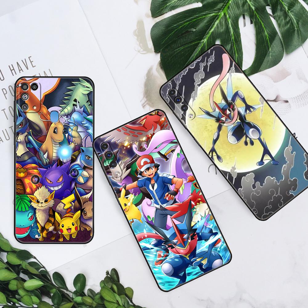 Funda For Samsung Galaxy Note 20 Ultra 10 Plus Lite A50 A70 A30 Soft Phone Case A20 A20e A40 A10 A10e 9 8 Cover Hot Pokemon Game