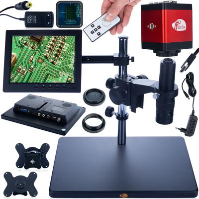 Rosfix Mikroskop Cyfrowy Earth Pro MCEP-0.5X-PZRR – Duża Przestrzeń Robocza 10-20 Cm | Zoom 7x-45x | Wyświetlacz 8 Cali I Kamera Draco RED PRO