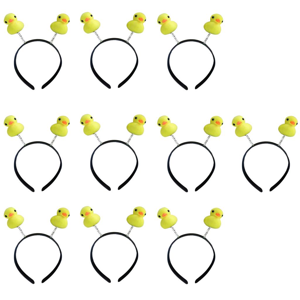 10pack Teen Girl Headbands Easters Headpiece Thin Cartoon Hairband Thanksgiving Hair Hoop Holiday Party Photo Props