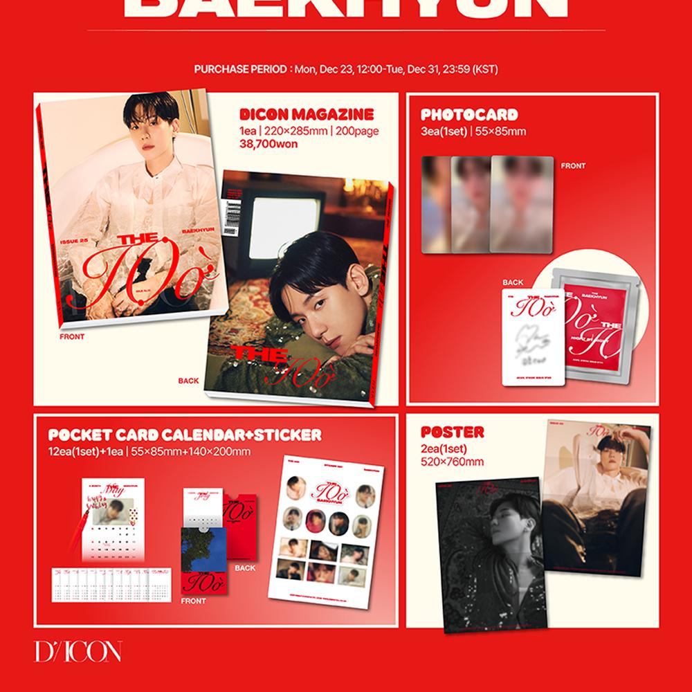 BAEKHYUN - DICON VOLUME N°25 : A-D Type