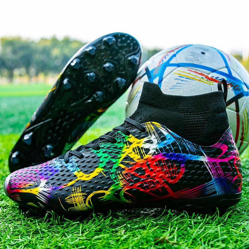 35-46 Football Sole Help Outdoor Men's Long Nail Sports Football Boots Large Size Youth Sports Football Boots