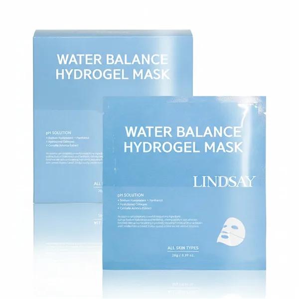 Collagen Hydrogel Water Balance Hydration Face Gel Mask Pack (10 Packs)