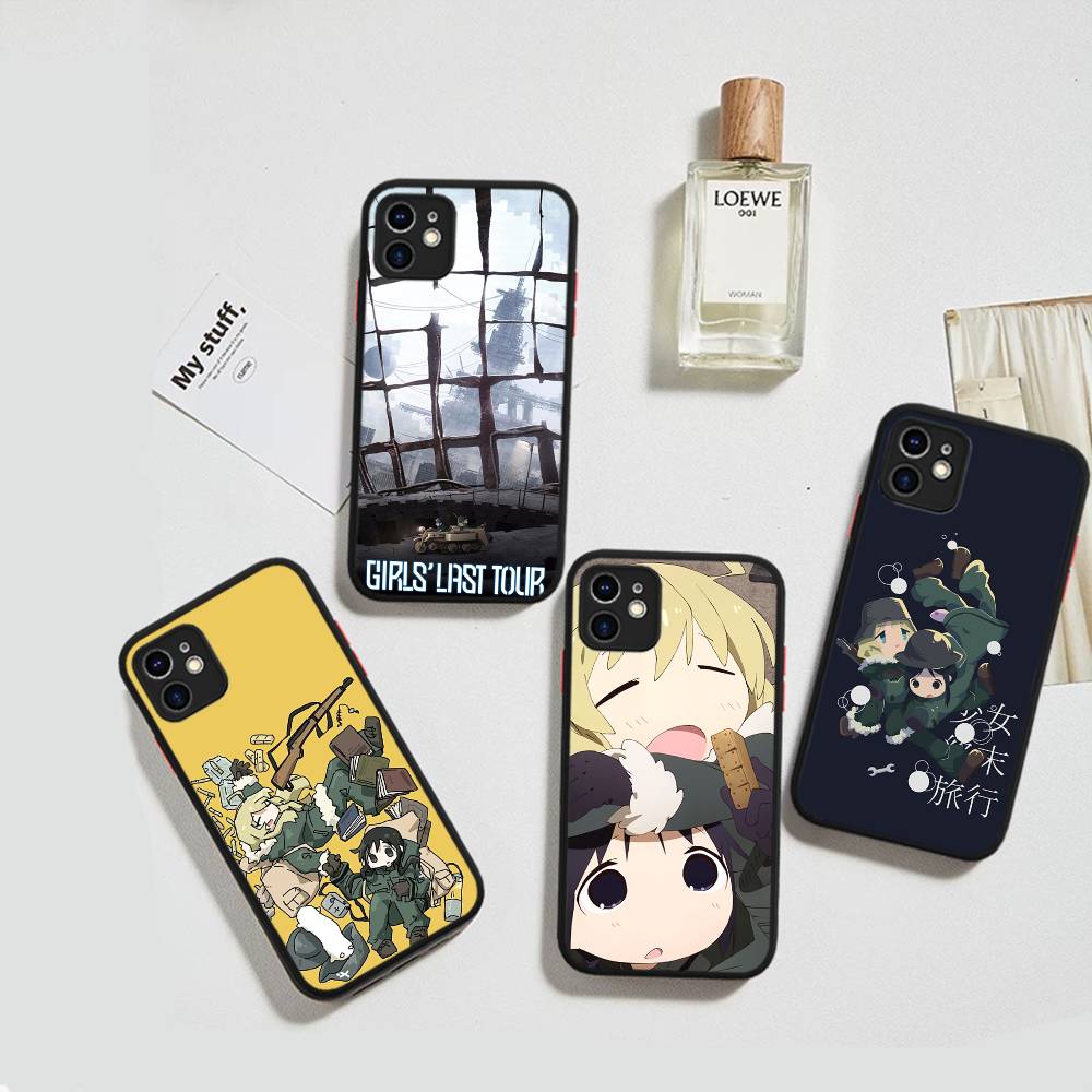 Anime G-Girls Last Tour Movie Phone Case For IPhone 11 12 13 14 15 16 Pro Plus X XS MAX Matte Bumper Shockproof Cover