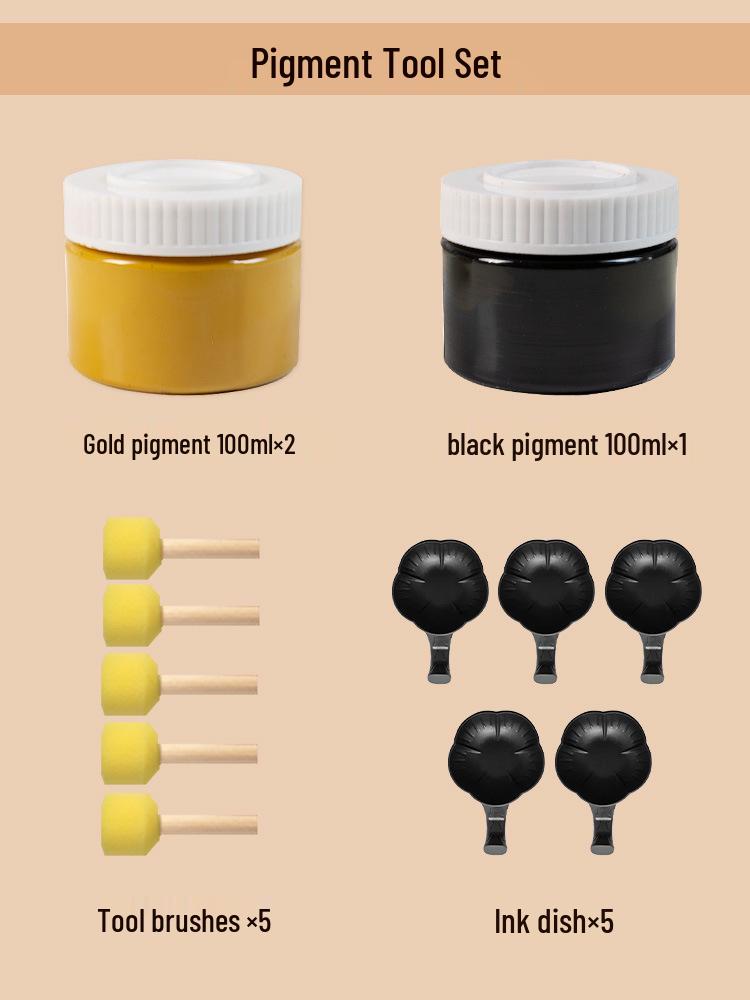 Handmade Intangible Cultural Heritage Round Fan Kit: Blank Xuan Paper for Parent-Child Festival Activities