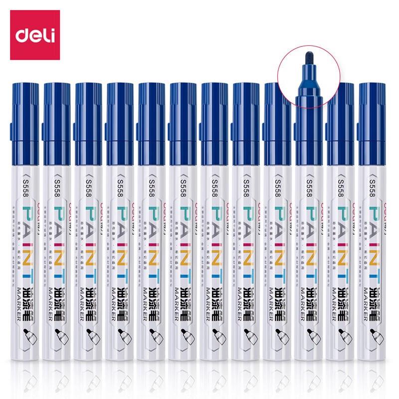 Deli S558 Oil-Based Paint Marker Pen