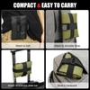 Bicycle Tool Storage Bag Foldable Bike Saddle Bag Cycle Seat Bag Pack Bicycle Frame Bag Pannier