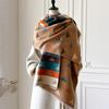 Luxury Women Colorful Bee Animals Pattern Shawl Pashmina Keep Warm Autumn Winter Scarf For Mujer Femme Stylish Accessory Bufanda