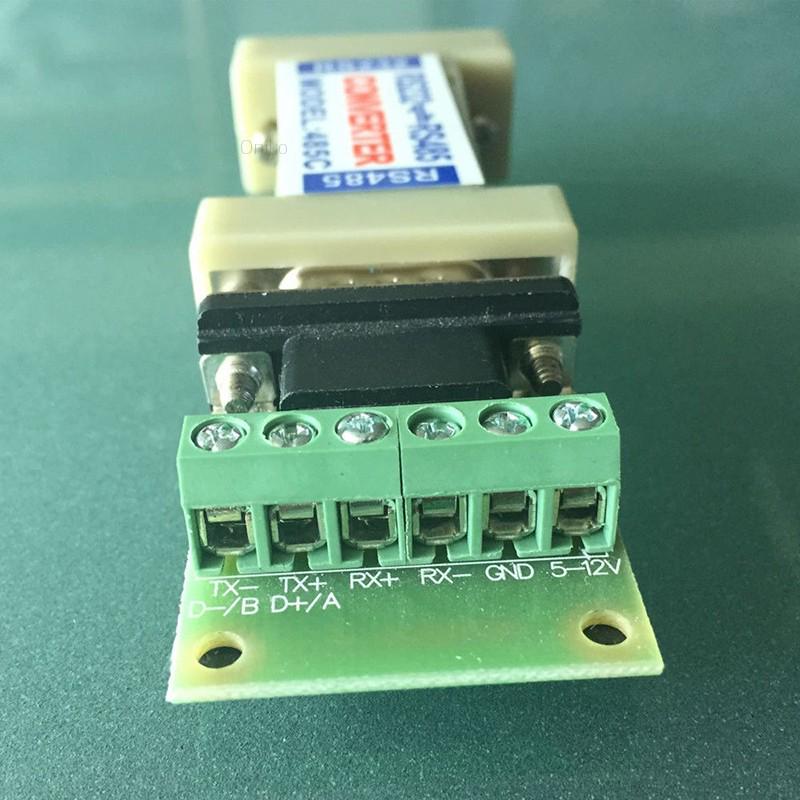 RS232 to RS485 Two-way Converter Adapter Data Interface Communication Serial Set RS232 to RS485 Two-way Converter Adapter Data Interface Communication Serial Set