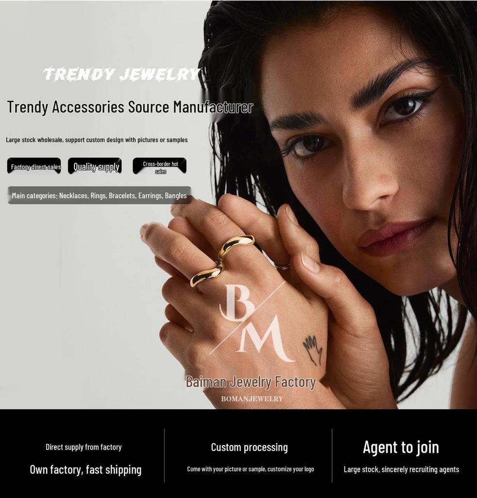 European-American Bow Snake Bone Stud Earrings: Luxurious, High-End Fashion for Women