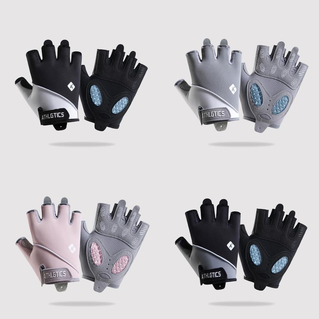 Cycling Gloves For Men And Women Breathable Antislip Half Finger Summer Sports Gear