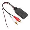 Car Radio Bluetooth Adapter Stereo 2RCA Wireless AUX Audio Cable Replacement for Kenwood