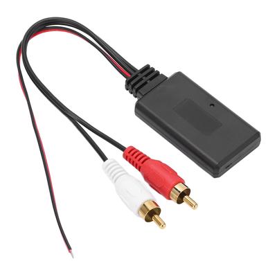Car Radio Bluetooth Adapter Stereo 2RCA Wireless AUX Audio Cable Replacement for Kenwood