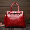 Módní Krokodýlí vzor Dámské Kabelky Luxusní Dámské Tašky Návrhář Big Tote Bag Značka Kožené Crossbody kabelky přes rameno pro ženy
