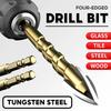 Overlord Drill Tile Bit High Hardness Glass Four Edge Drilling Drill Hole Opener Tile Concrete Wall Reaming Drill Bit Tools