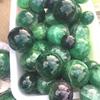Sfera di Cristallo Grande Naturale Globo di Cristallo Fluorite Verde Regalo di Compleanno Artigianato di Pietra Sfera Fengshui Decorazione da Scrivania per la Casa Specimen