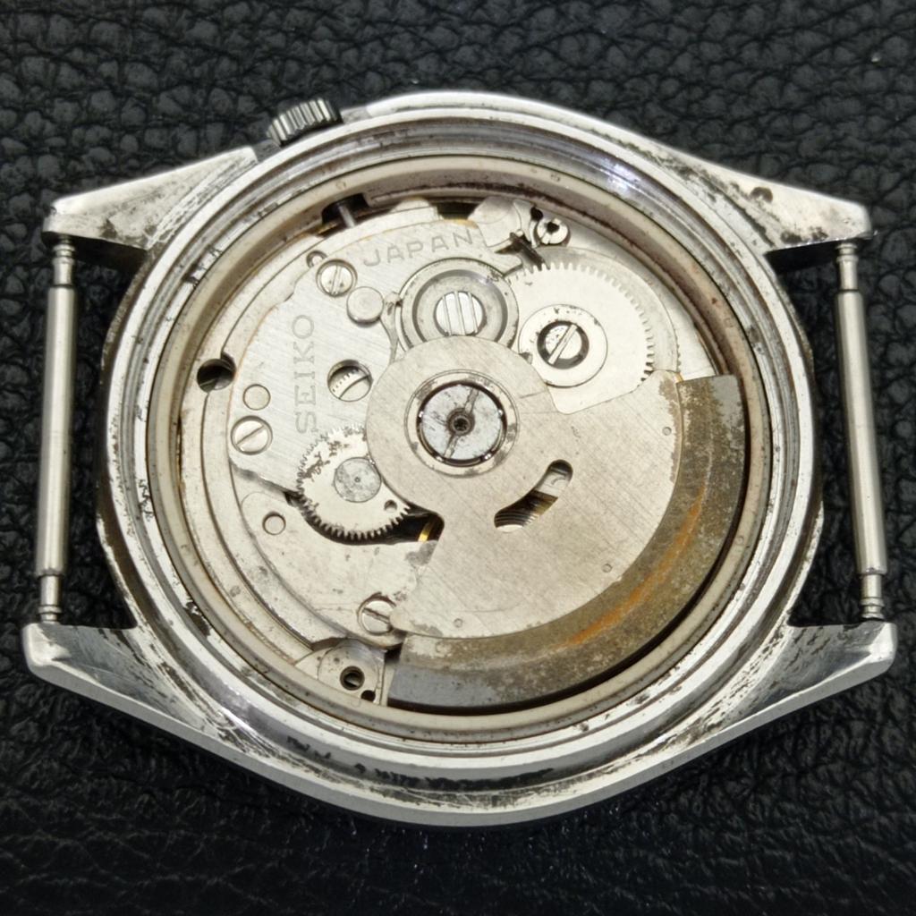 Seiko 5 AUTOMATIC VINTAGE JAPAN 7009A MENS YELLOW COLOR DIAL WATCH A701371-5 R206a-a701371