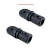 2pcs Car Boat Bimini Top Insert Tube Eye End Nylon Boat Inside Eye End Top Fitting Hardware Accessories