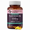 Carbamide Forte Kaltgepresste Omega 3 6 9 Kapseln 1250 mg Pflanzenbasiert Tägliche Wellness-Unterstützung 60 Kapseln