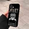 Movie P-Peaky-S B-Blinders Phone Case For IPhone 17 16 15 14 13 12 11 Pro Max Plus Mini Soft Black Cover