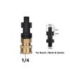 1Pcs 1/4" Water Torch Connector Quick Release Car Washing Accessory  for Karcher for LAVOR for Bosch
