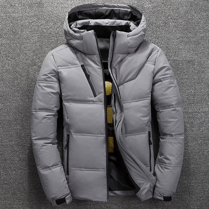 New Style Spring and Autumn Simple Windproof Waterproof Jacket Windbreaker Down Jacket for Men