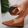 Fashion 2025 Fashion Slip on Loafers Breathable Pointed Toe Shallow Mouth Flats Women Soft Bottom Casual Comfortable Shoes Plus Size 43