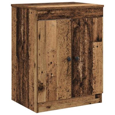 Bathroom Cabinet Reclaimed Wood Style 54 X 41 X 70 Cm Particleboard