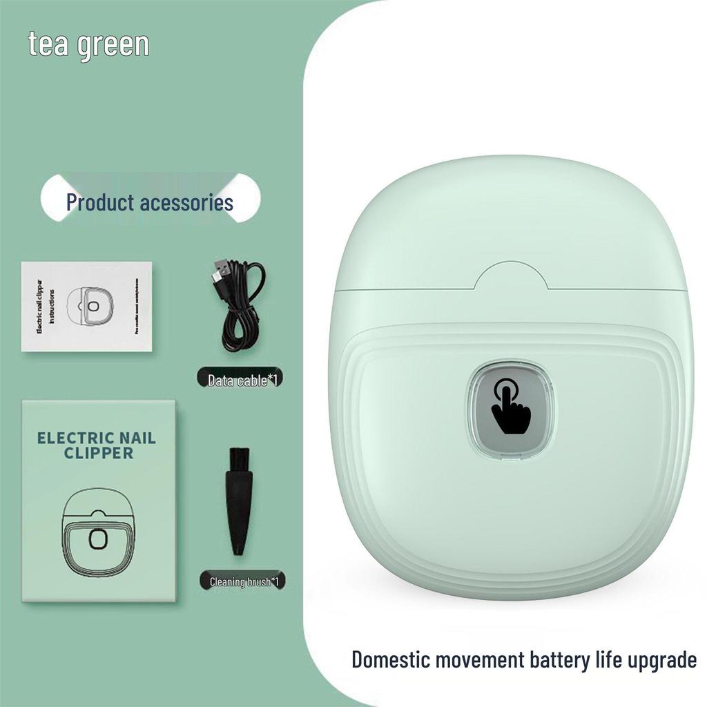 Automatic Electric Nail Clippers and File for Home Use - Safe for Children and Elderly