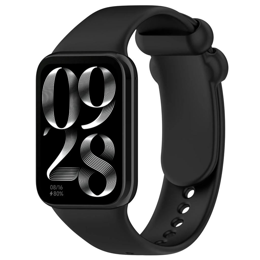 Silicone Strap for Xiaomi Mi Band 9/8 Pro Original Replaceable Wristband for Redmi Watch 5/4 Bracelet Watchband Belt Accessories