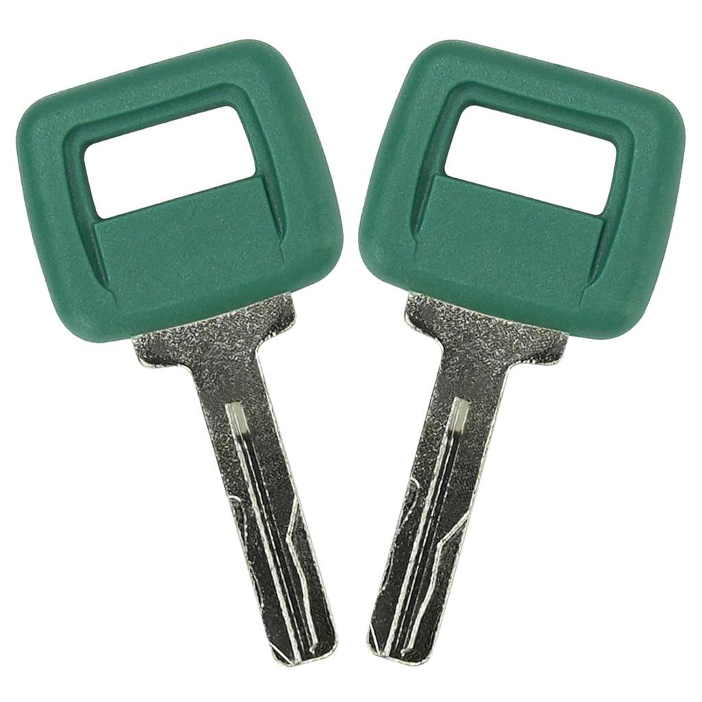 4PCS 11039228 Ignition Keys Compatible With Vol-Vo Loaders And Articulating Haul Trucks A20C A25C A30C A35C A40 DA25D DA30D A35D A40D Green