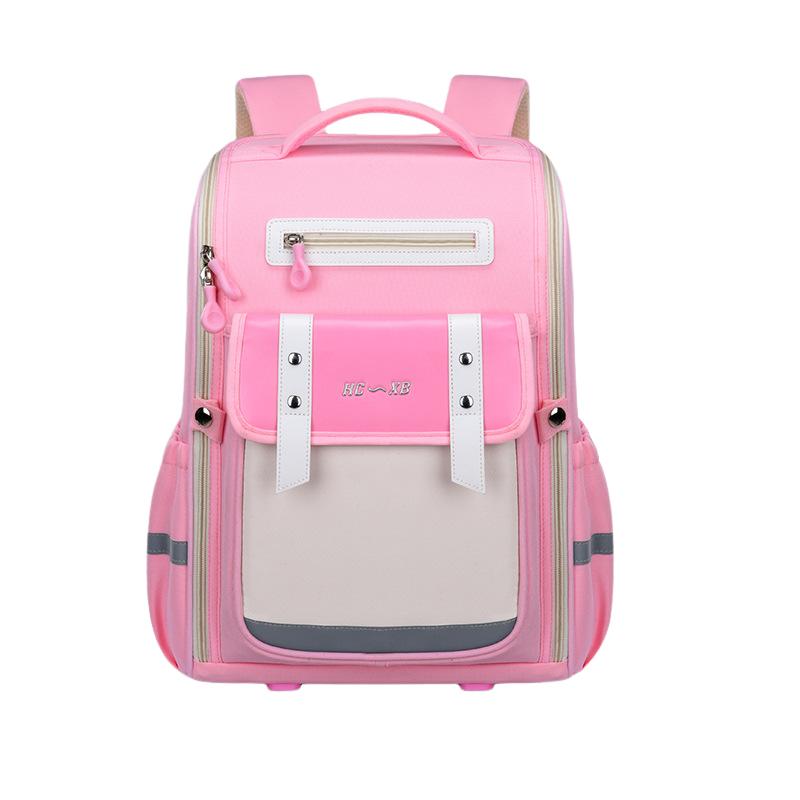 

Новинка 2024 года, детские школьные сумки для девочек и мальчиков, непромокаемый детский рюкзак, рюкзаки для учащихся начальной школы, ортопедический рюкзак, школьный рюкзак Small розовый