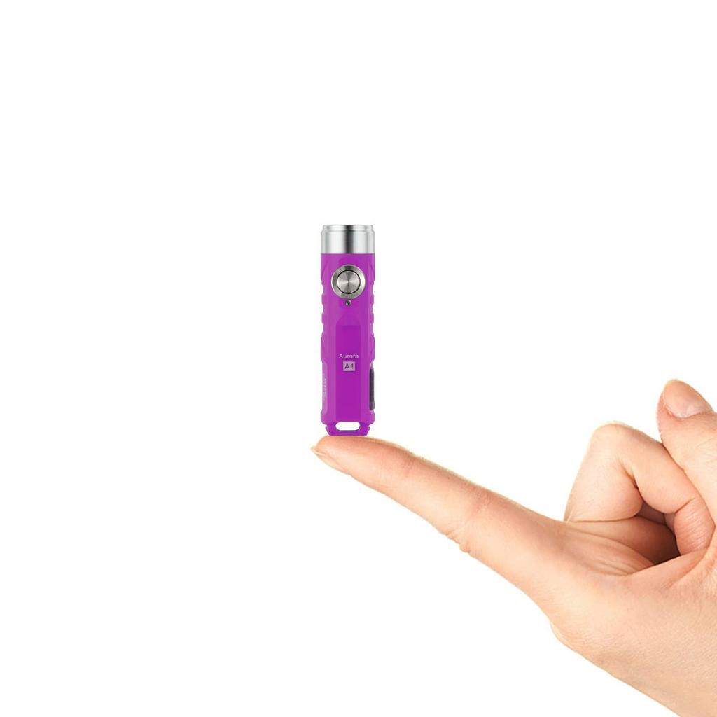 RovyVon Aurora a1 4th Generation USB C Rechargeable Keychain 650 Lumens Compact EDC Flashlight for and Everyday Use Light, Ultra-Bright Camping,