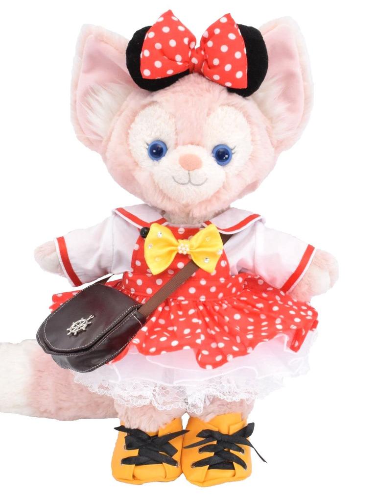 Ursuleț de pluș Comandă prin poștă Alice Linabell Costum Minnie Ieșind fără corp Pentru rochie mărimea S pentru travestire (Linabell)