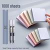 Morandi Colored Sticky Notes - Strong Adhesive, Small Strips for Students, Pure Color Memo Papers