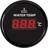 ELING New Universal 52mm Waterproof Marine Auto Water Temp Gauge Temperature Meter 40-120℃ With Red Backlight for Car Boat Truck