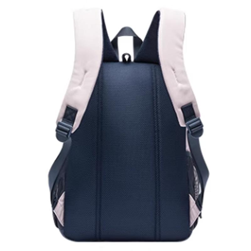 New Anta Life Collection Polyester Backpack Unisex Light Purple Pink & Hidden Gray Blue 192528151-3