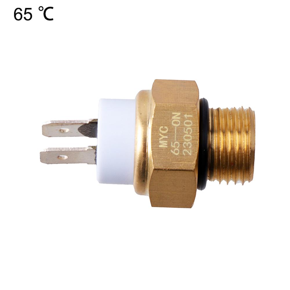 Motorcycle Radiator Fan Temperature Control Switch M16 65C to 85C Durable Brass