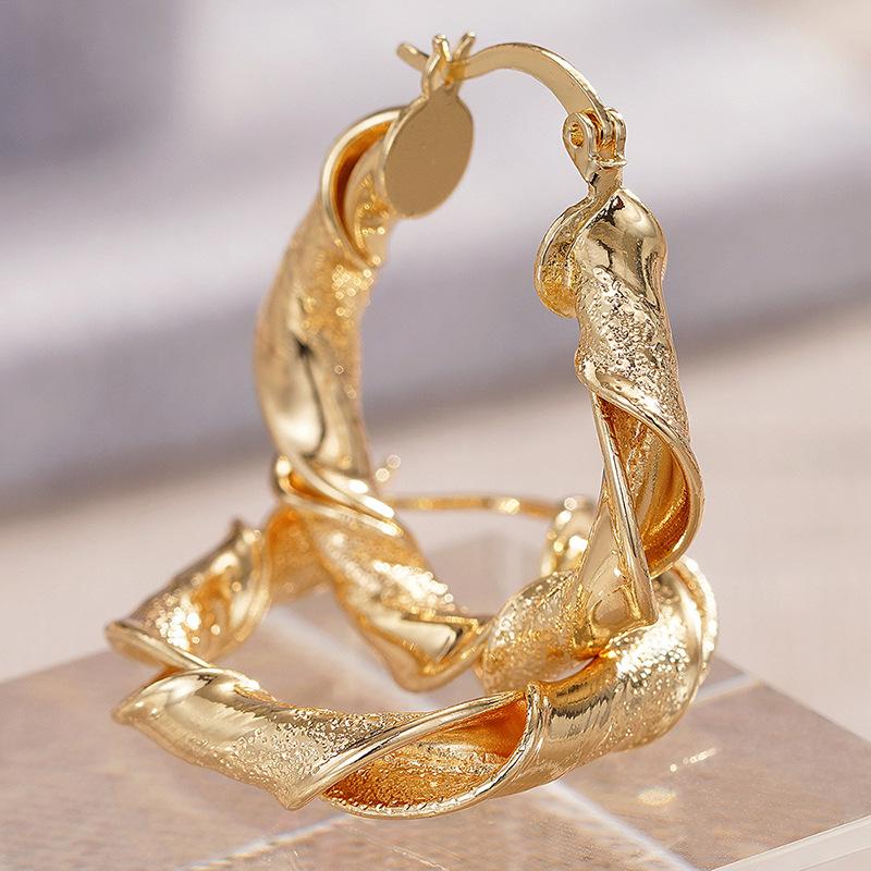 1 Pair, Stylish, High-end Design, Irregular Shape Earrings