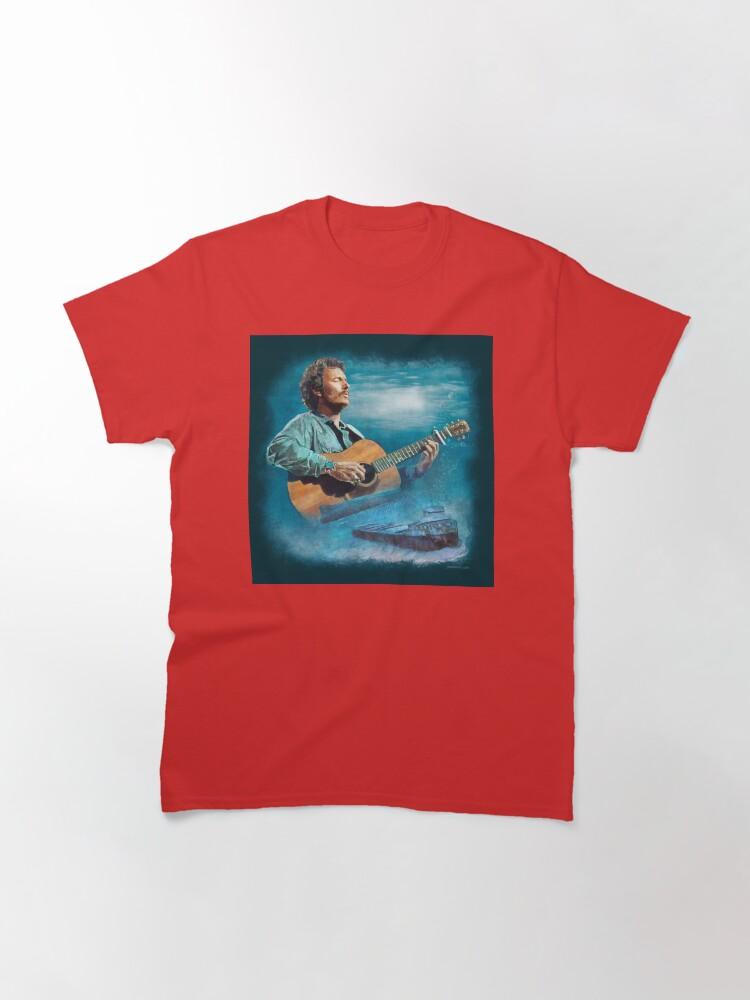 Gordon Lightfoot Wreck of the Edmund Fitzgerald Classic T-Shirt