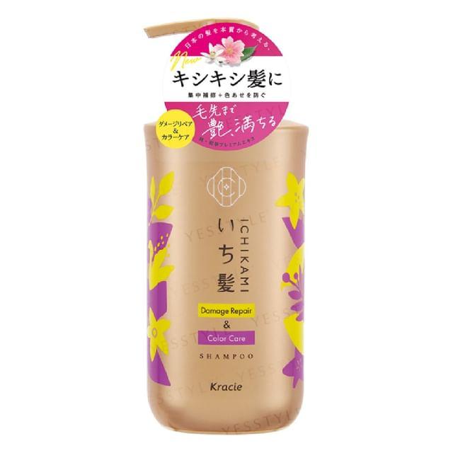 Kracie - Ichikami Damage Repair & Color Care Shampoo 330ml Refill
