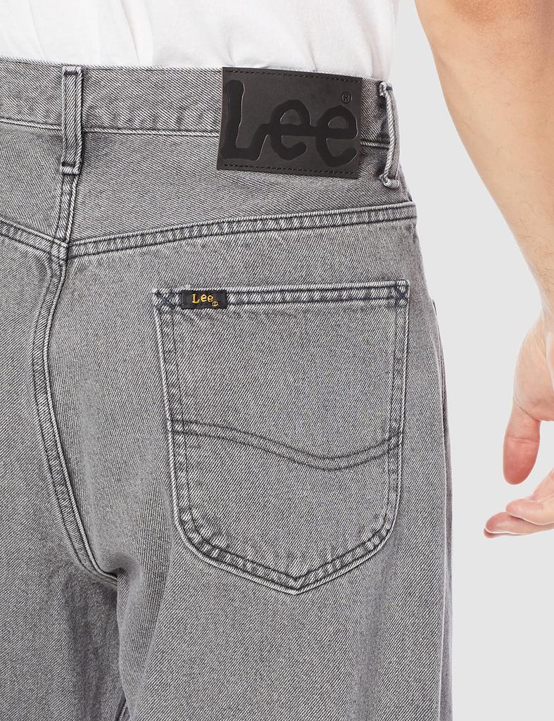 Lee Black Riders Wide 359 Size S Men's Denim, Gray,